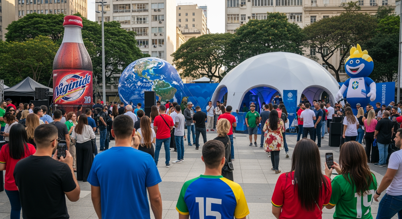 Gigantismo no Live Marketing: A Psicologia por trás das Réplicas Infláveis de Sucesso
