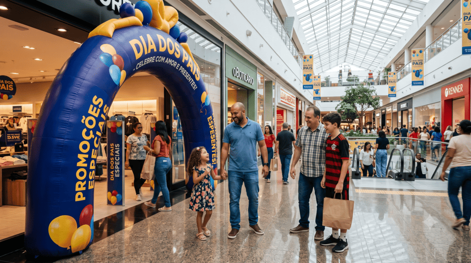 Campanhas de Dia dos Pais no Varejo: Como Usar Infláveis para Dia dos Pais e Multiplicar Vendas